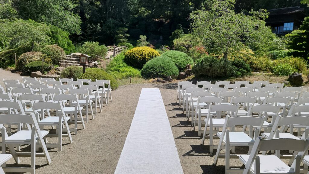 Hakone Gardens Wedding Ceremony in Saratoga