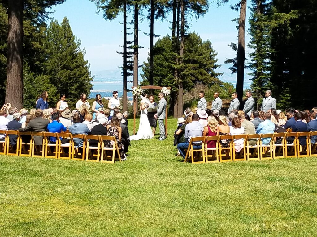 Mountain Terrace wedding in Woodside