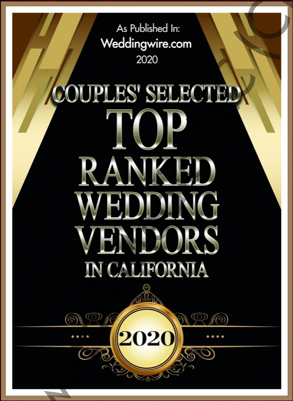 Top Ranked Wedding Vendors Award