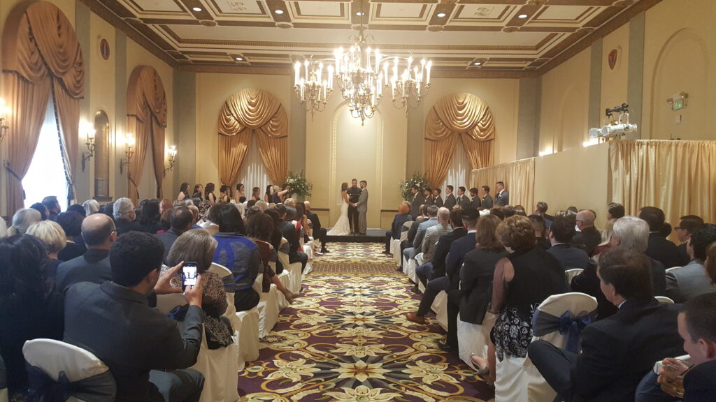 Wedding at Marines' Memorial Club in San Francisco
