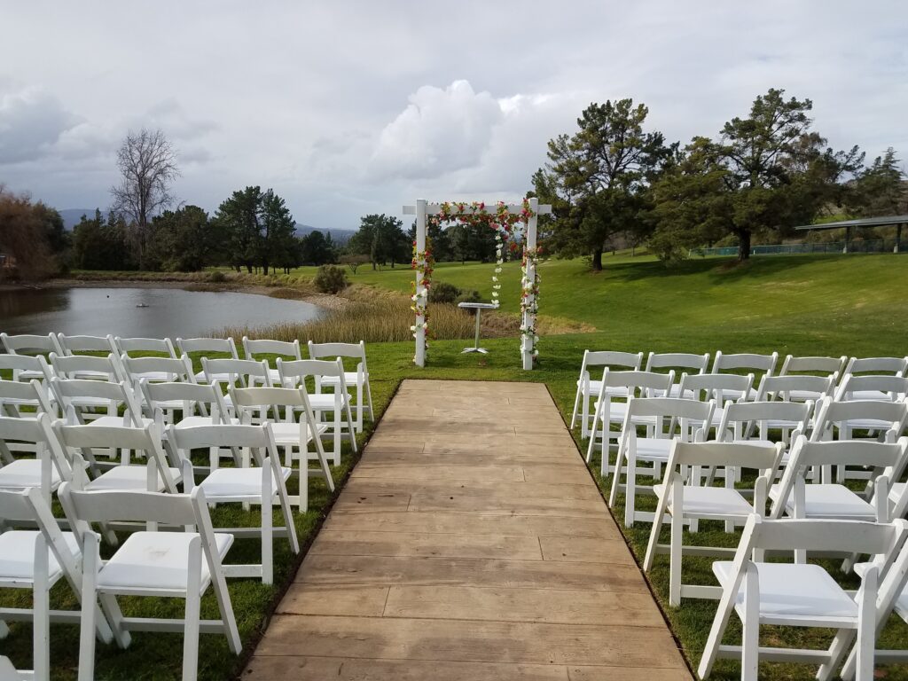 Boundary Oaks wedding Ceremony in Walnut Creek